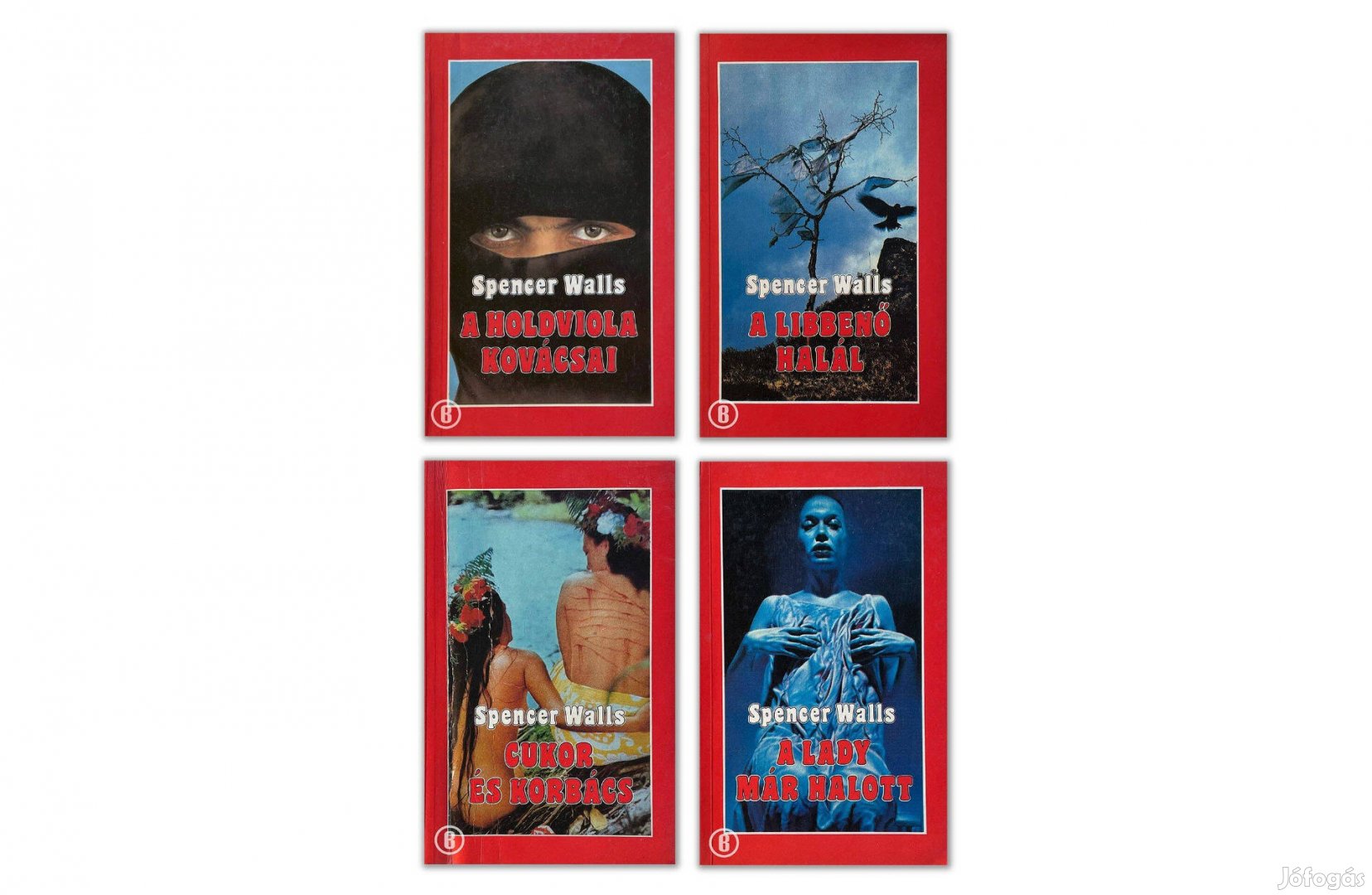 Spencer Walls (Havas Zsigmond) könyvek (4 db)