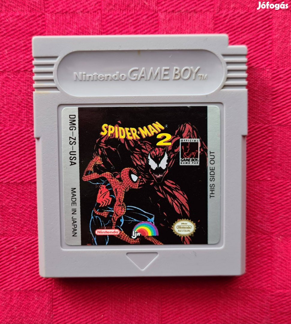 Spider-Man 2 (Nintendo Game Boy) color advance gameboy Angol nyelvű US