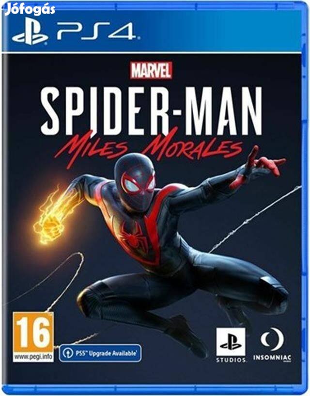 Spider-Man Miles Morales (No DLC) eredeti Playstation 4 játék