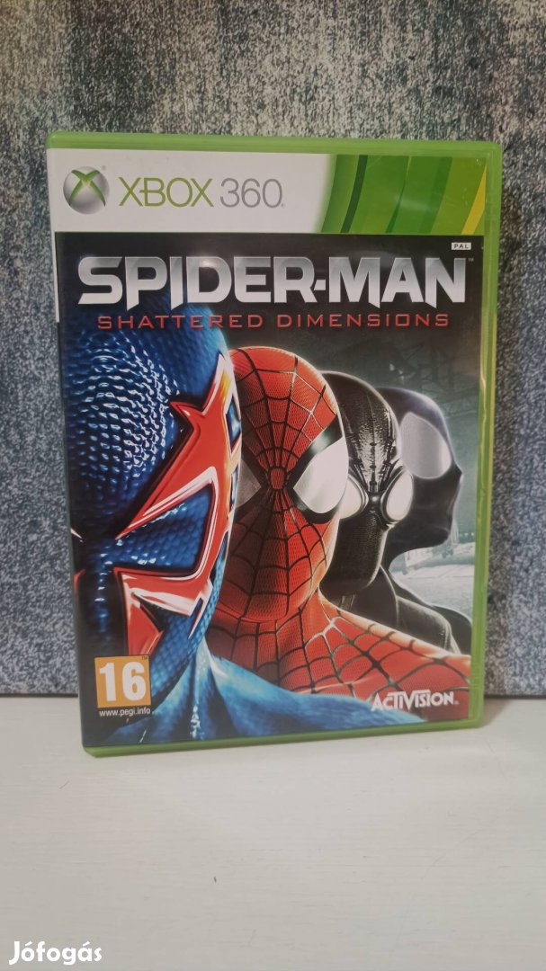 Spider-Man Shattered Dimensions Xbox 360 - ritkaság!