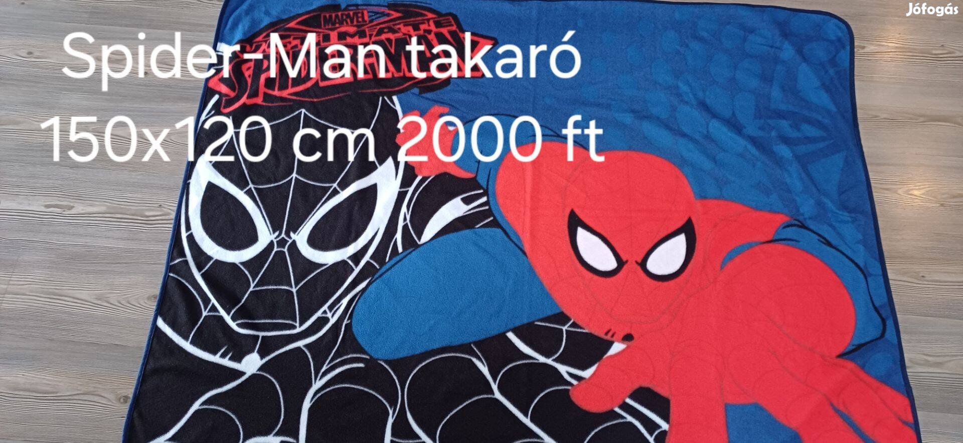 Spider-Man takaró 150 cm x 120 cm