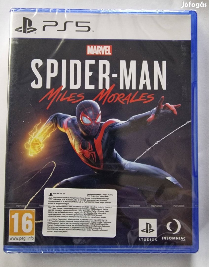 Spider-man Miles Morales játék PS5-re