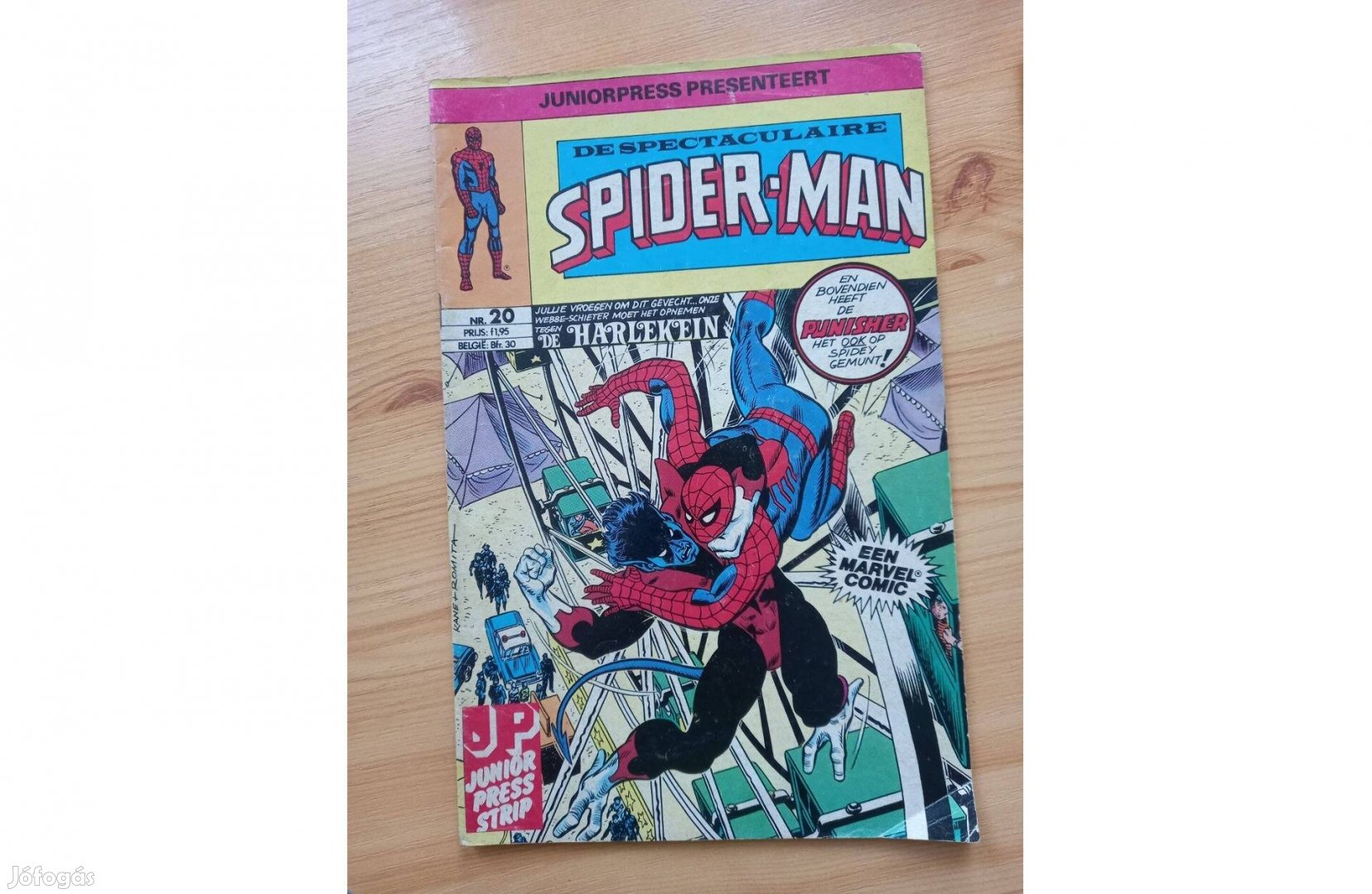 Spider-man Pókember képregény 1981/20 holland