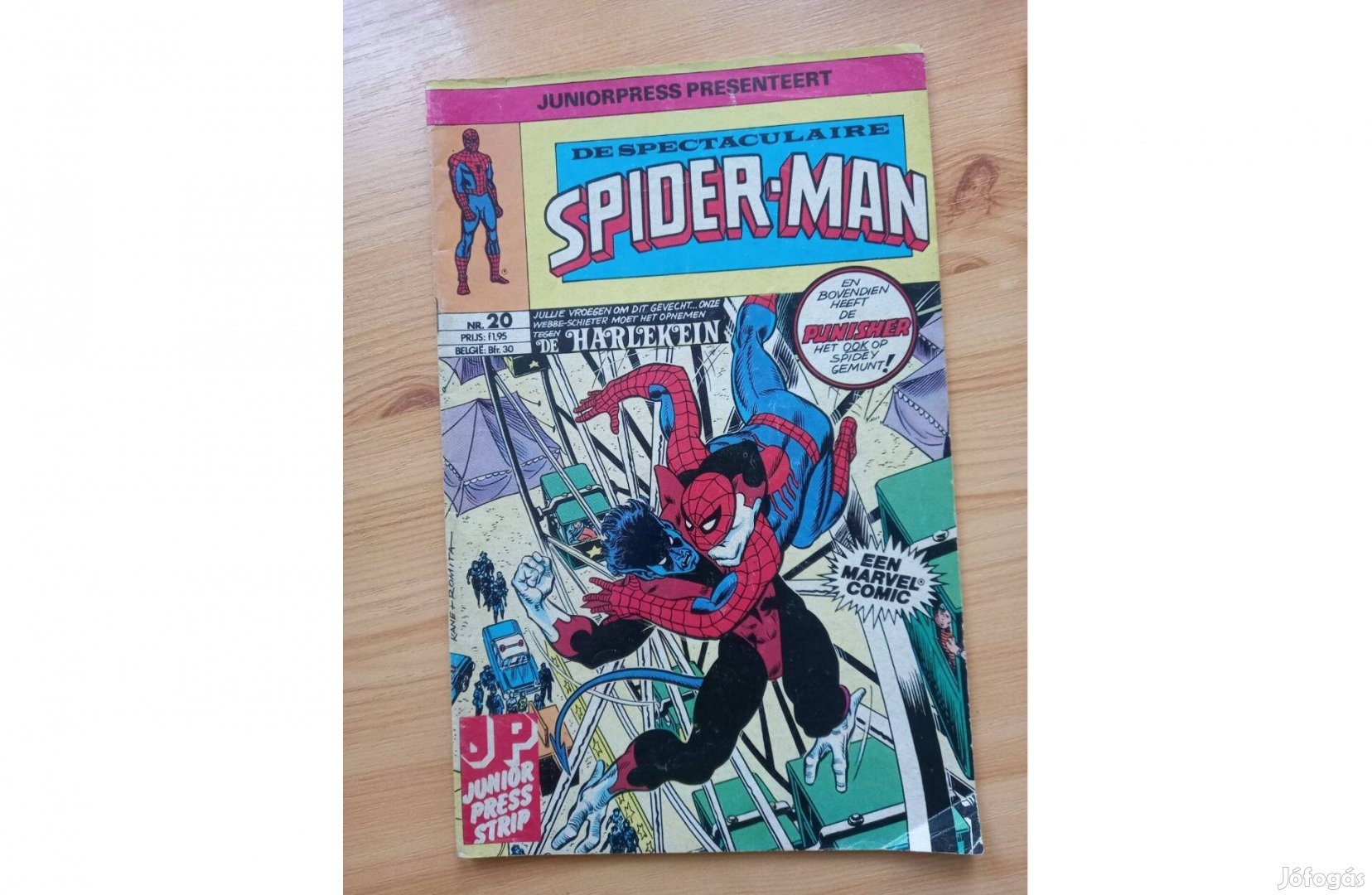 Spider-man Pókember képregény 1981. 20. szám holland