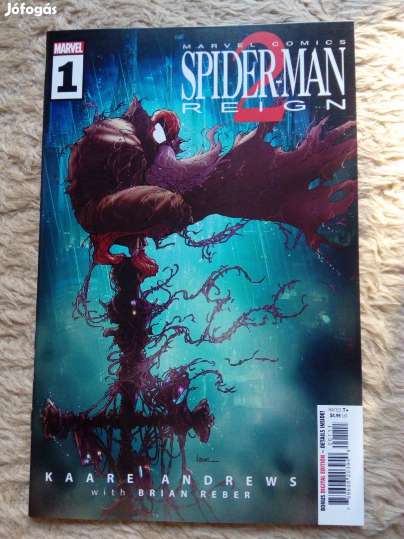 Spider-man - Reign 2 Pókember Marvel képregény: 1A. száma eladó!