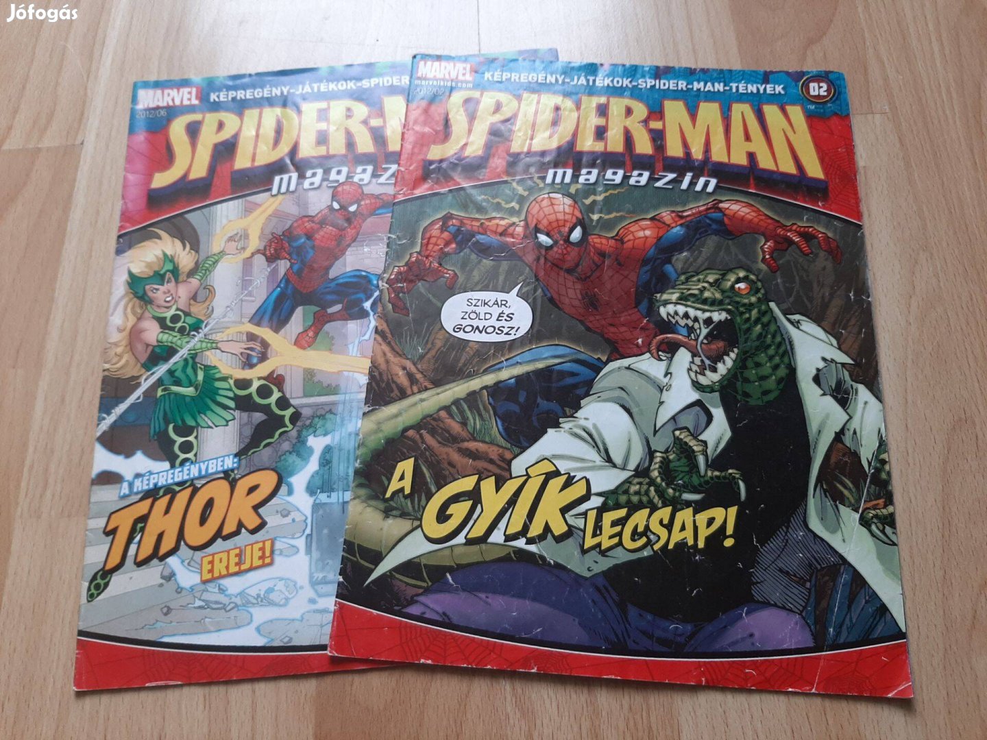 Spiderman/Pókember Magazinok