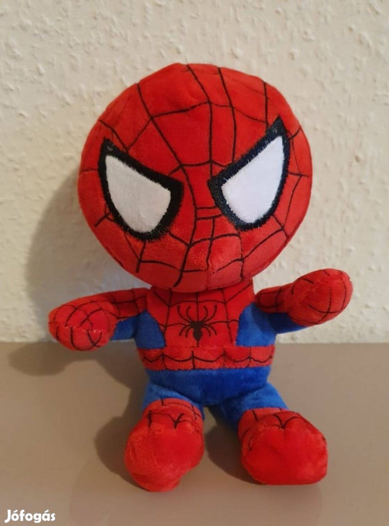 Spiderman Pókember plüss 27 cm Új Készletről Marvel számlával