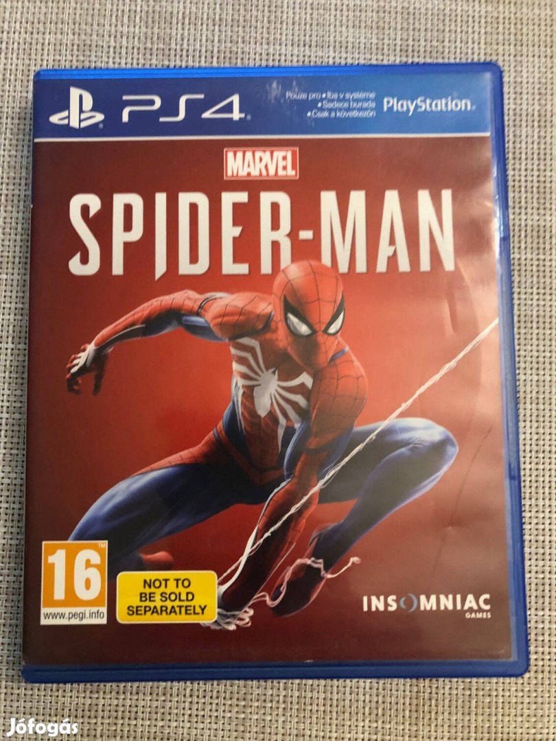 Spiderman Spider-Man Ps4 Playstation 4 magyar feliratos játék