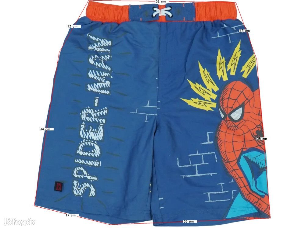 Spiderman Új (címkés) Fiú Fürdőnadrág (Méret: 152)