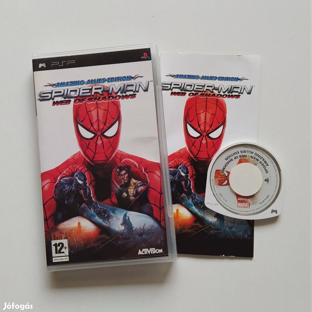 Spiderman: Web of Shadows PSP Playstation