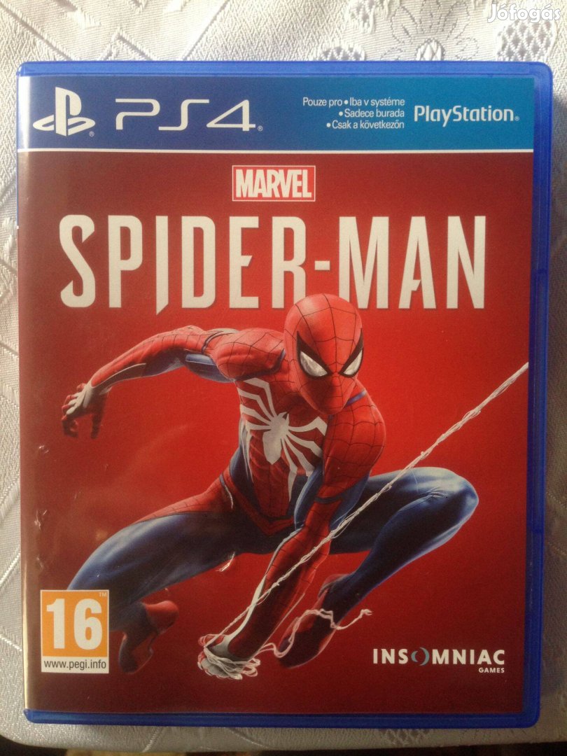 Spiderman (magyar!) ps4-PS5 játék eladó-csere "