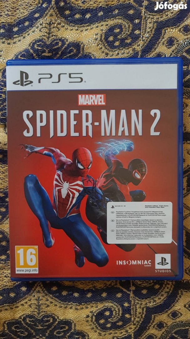 Spiderman man 2 Ps5 újszerű állapotban. 