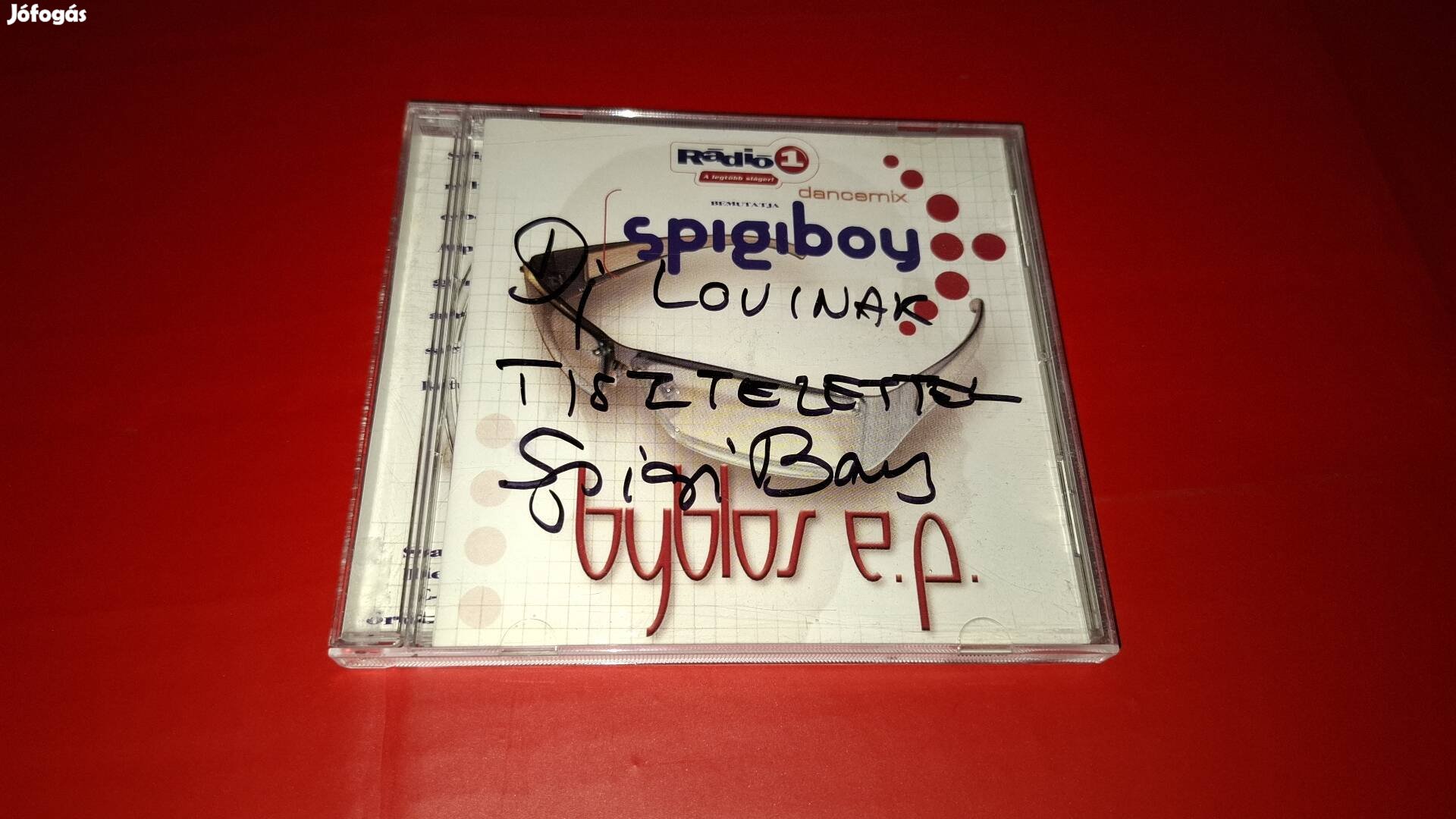 Spigiboy Byblos E.P. Cd Dedikált