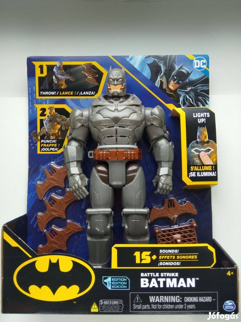 Spin Master DC Battle Strike Batman akciófigura bontatlan új