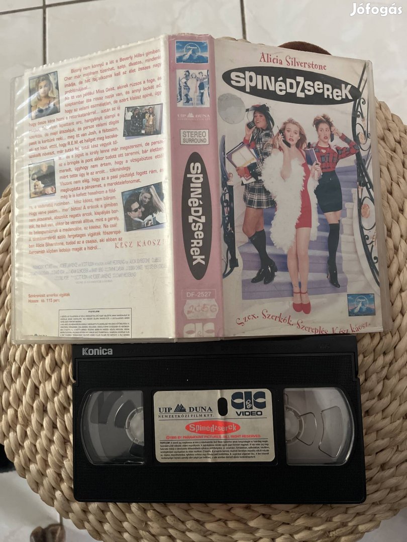 Spinédzserek vhs