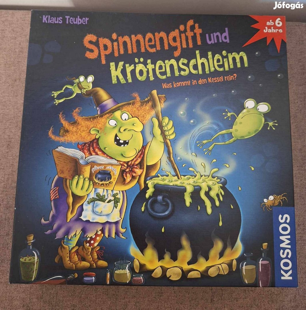 Spinnengift und krötenschleim társasjáték