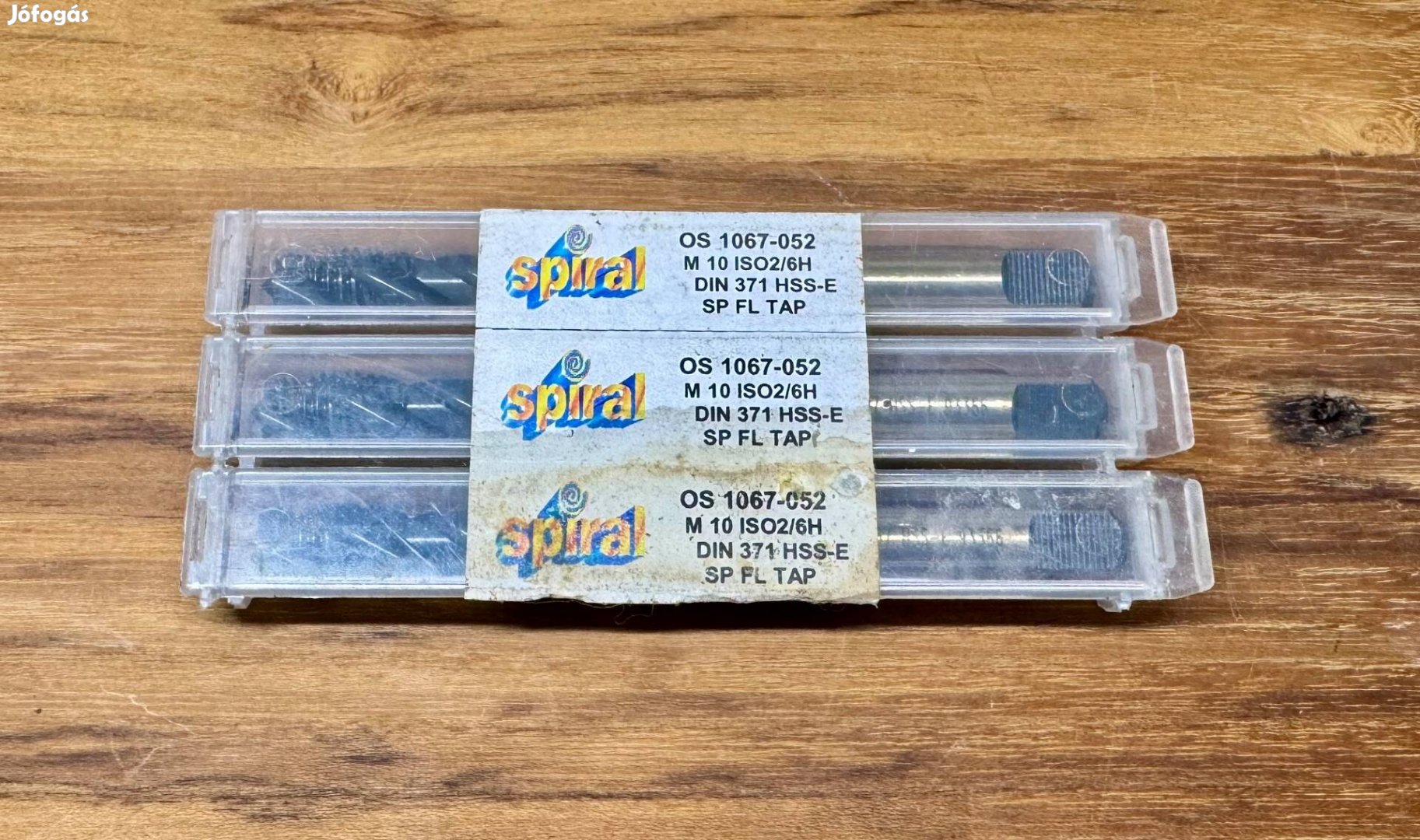 Spiral M10 1,5mm gépi menetfúró 3db