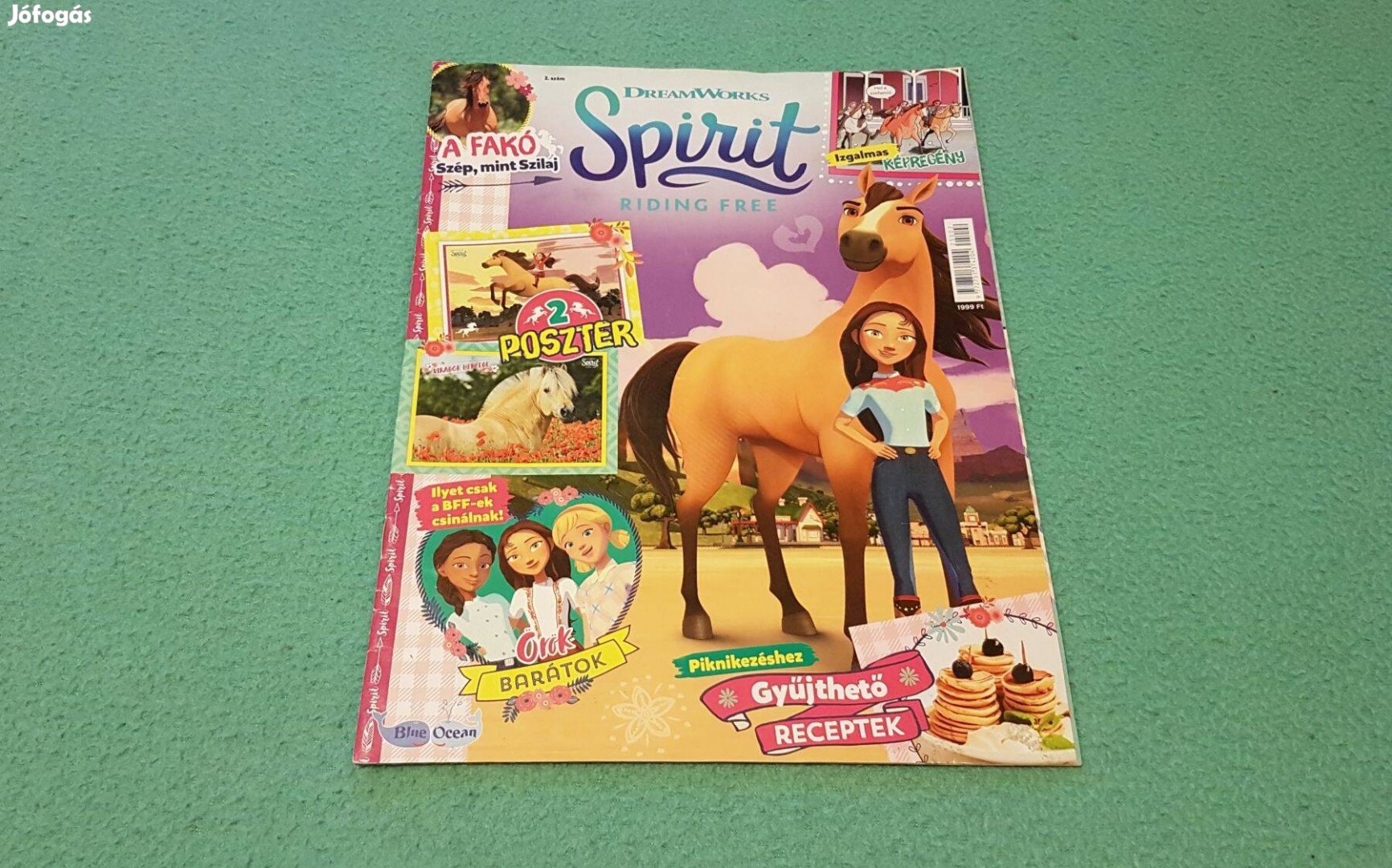 Spirit Riding Free magazin - 2025 poszterrel