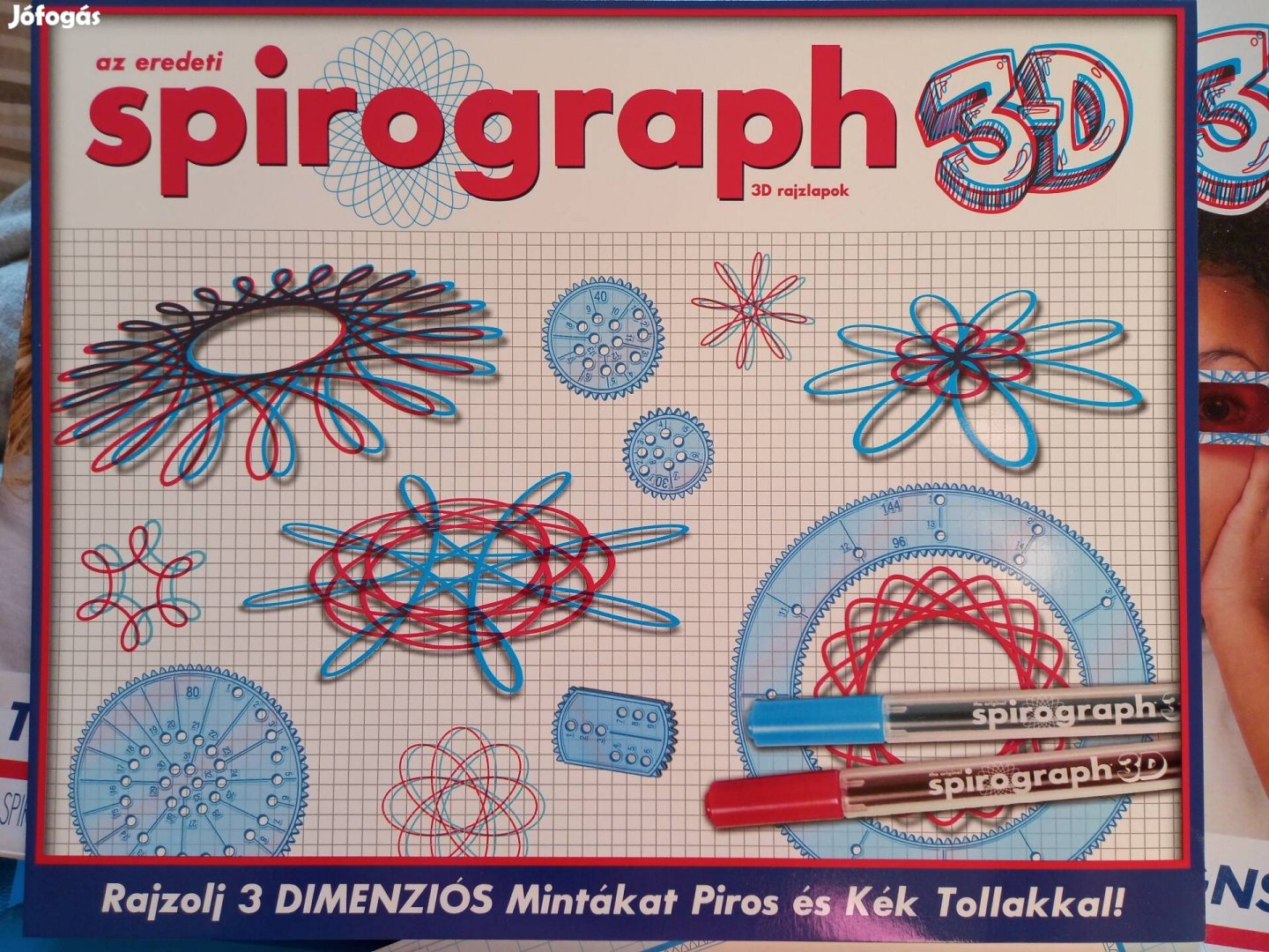 Spirograph 3D-s rajzolós játék