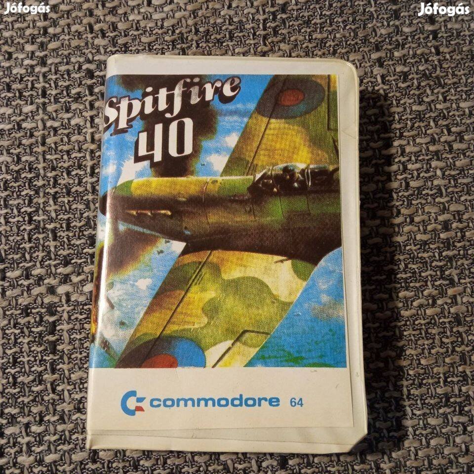 Spitfire 40 C64 kazettás játék (kispest)