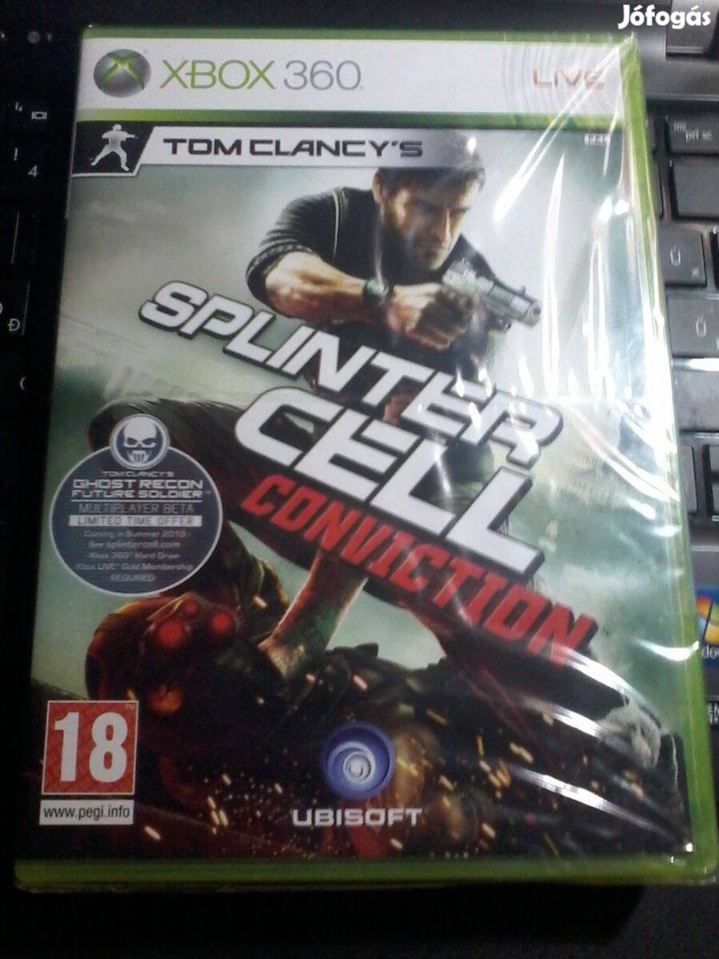 Splinter Cell Conviction Xbox 360 (Új) játék eladó.(nem postázom)