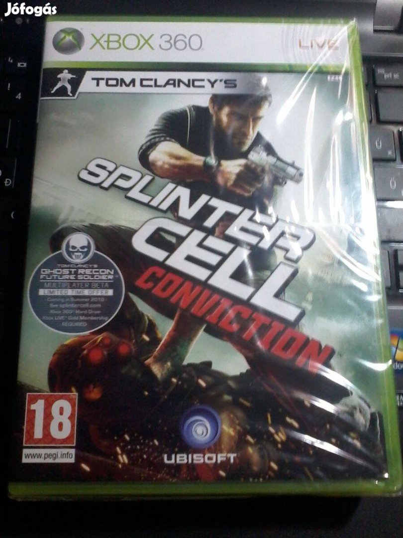 Splinter Cell Conviction.(Bontatlan)Xbox 360 játék eladó(nem postázom)