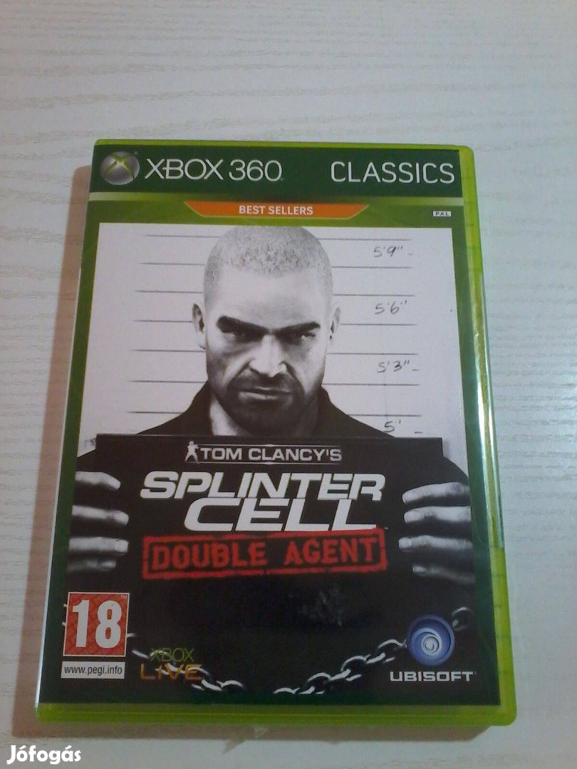 Splinter Cell Double Agent Xbox 360 játék eladó.(nem postázom)