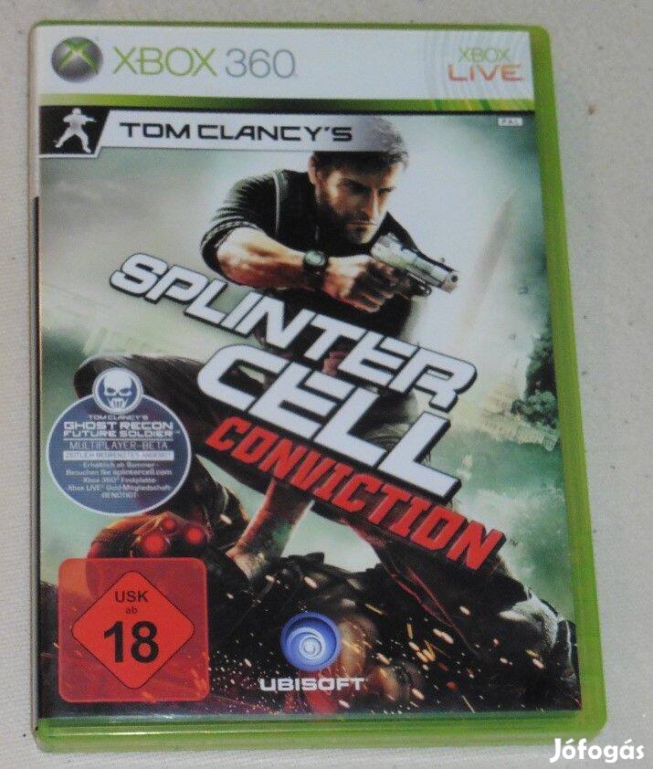 Splinter Cell - Conviction Gyári Xbox 360, Xbox ONE, Series X Játék
