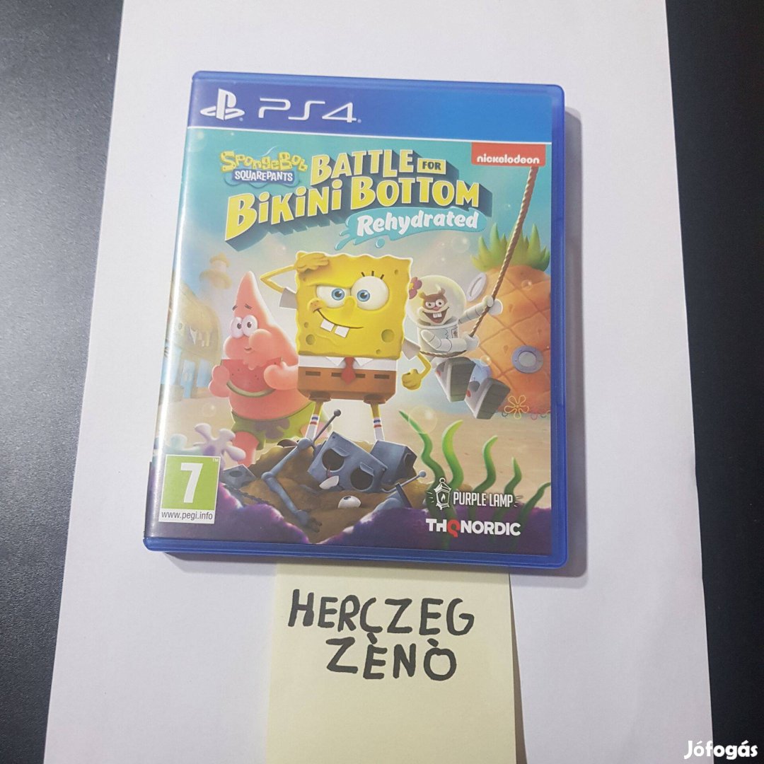 Sponge bob battle for bikini bottom ps4