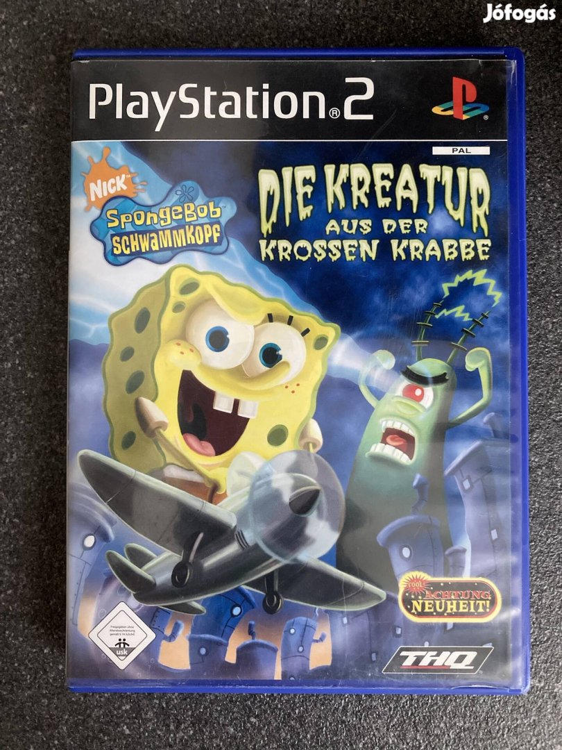 Spongebob Creature from the Krusty Krab Playstation 2 Ps2 