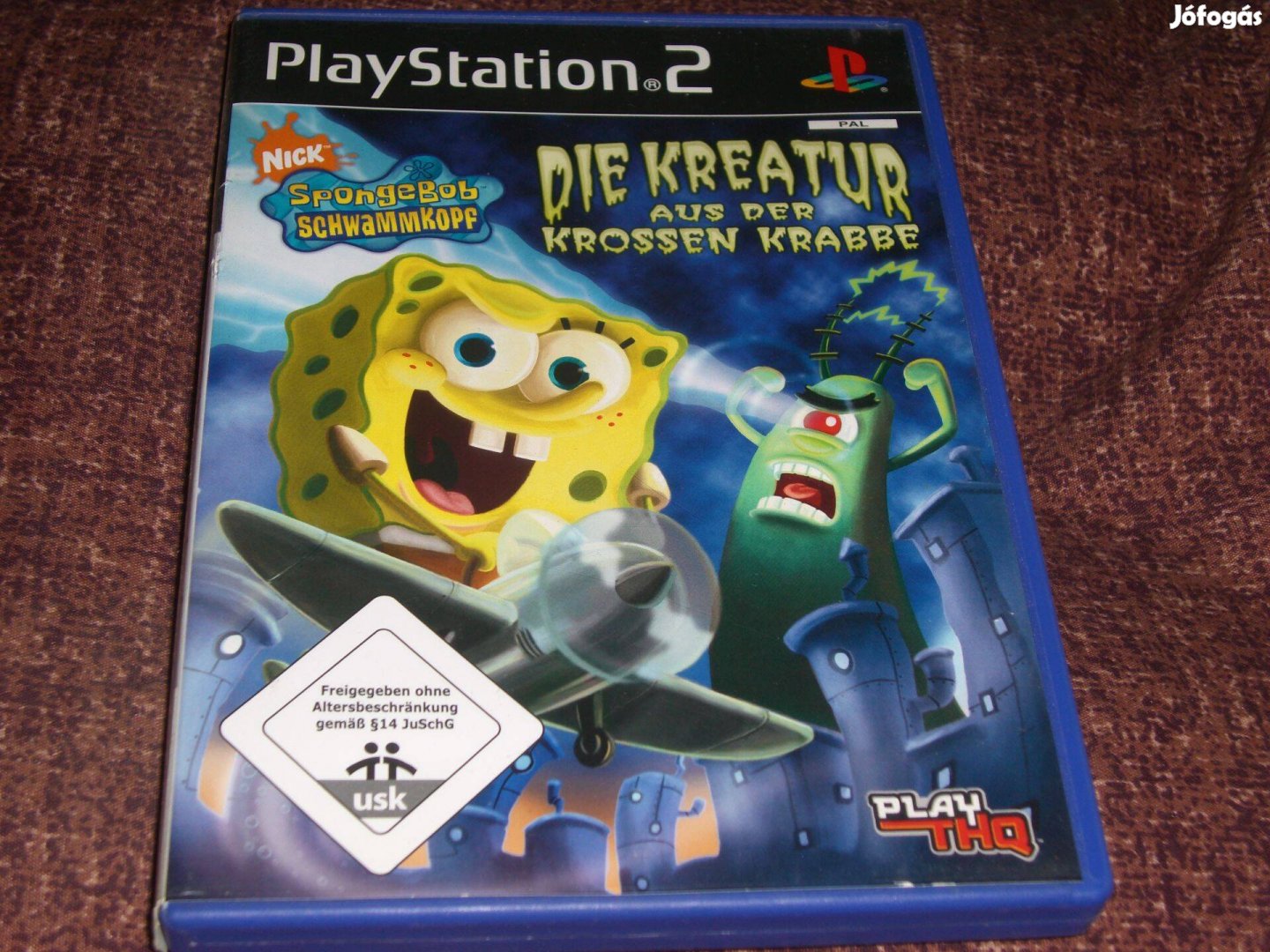 Spongebob Kreatur Playstation 2 eredeti lemez ( 4500 Ft )