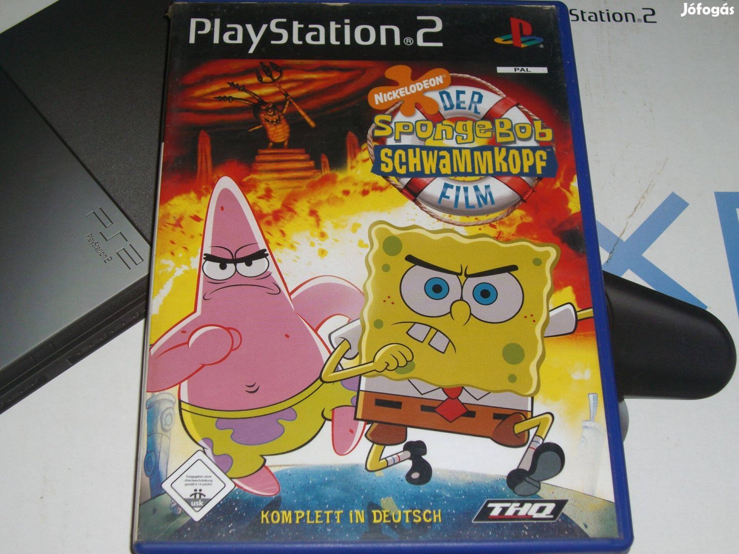 Spongebob Schwammkopf Film Playstation 2 eredeti lemez eladó