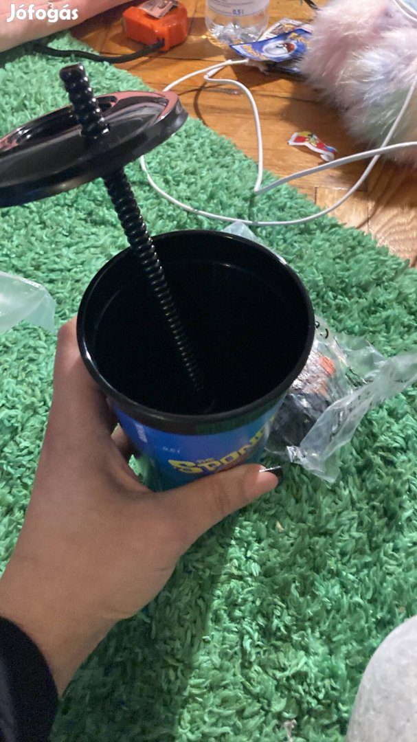 Spongebob Spongyabob pohár új