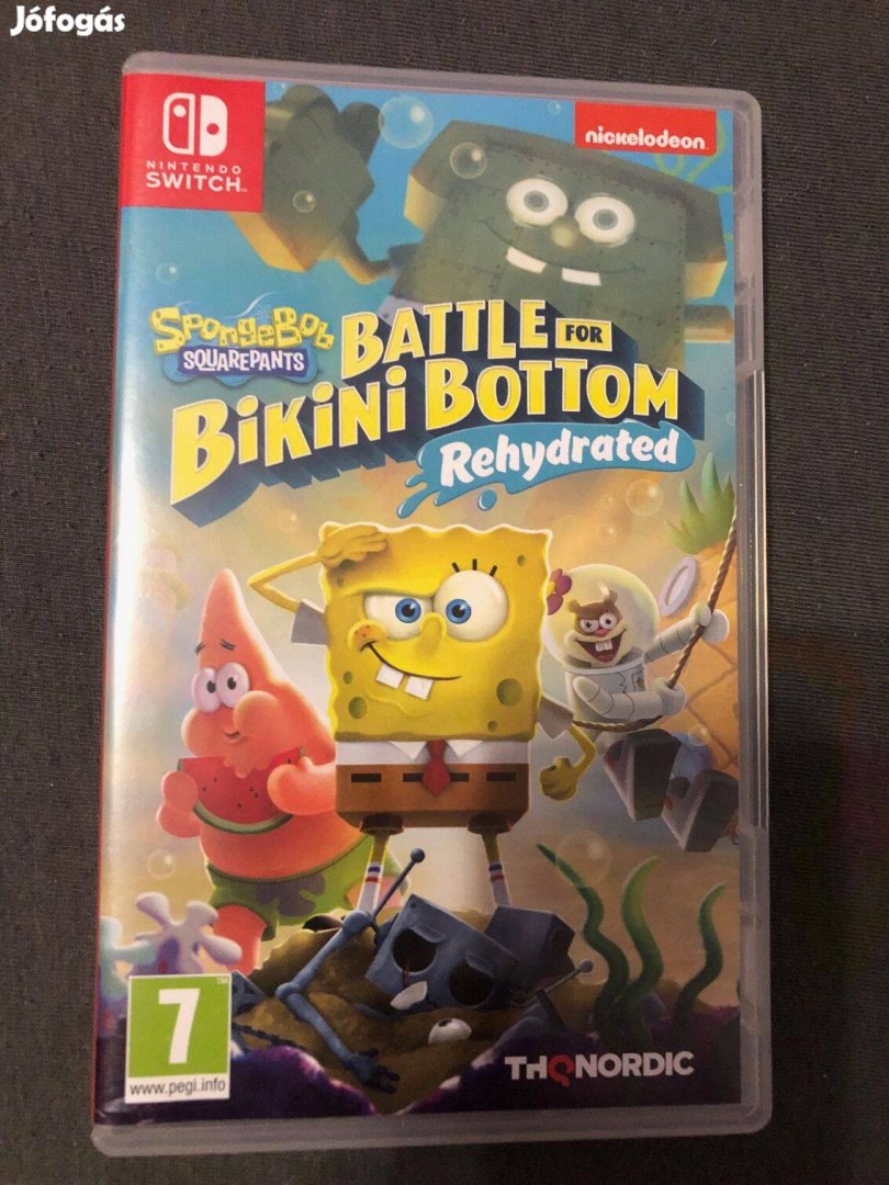 Spongebob Squarepants Battle for Bikini Bottom Nintendo Switch