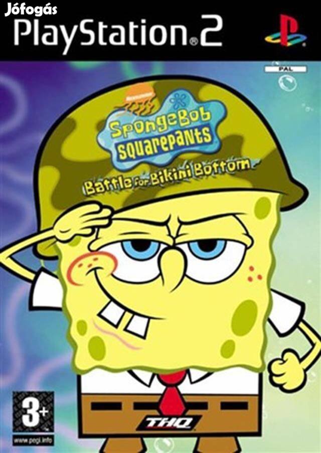 Spongebob Squarepants Battle for Bikini PS2 játék