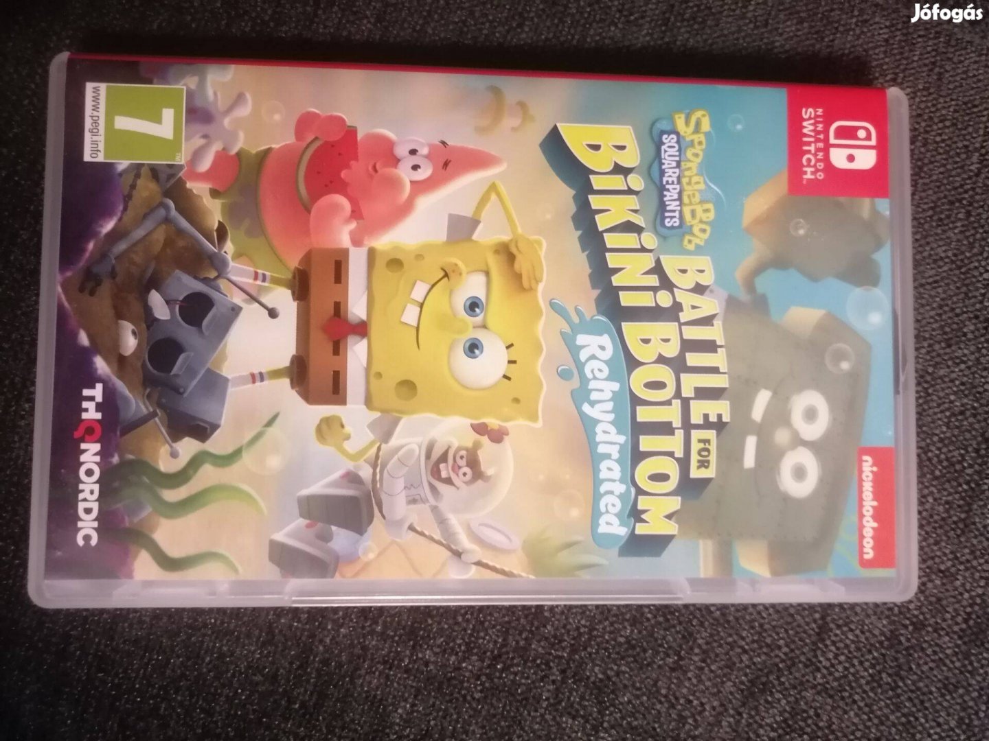 Spongya Bob Bikini bottom Nintendo switch játék