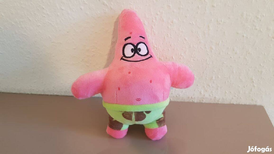 Spongya Bob Csillag Patrik plüss 24 cm Új készleten számlával