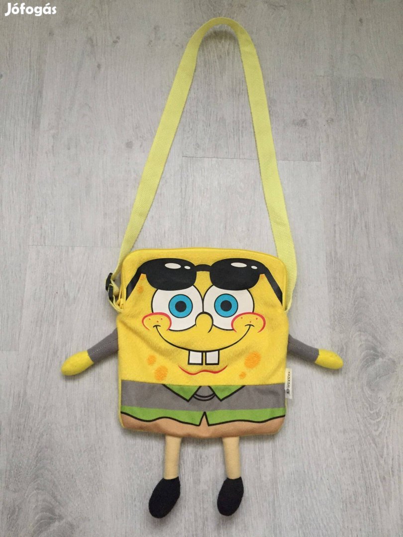 Spongya Bob (Nickelodeon) hátizsákká alakítható gyerek oldal táska