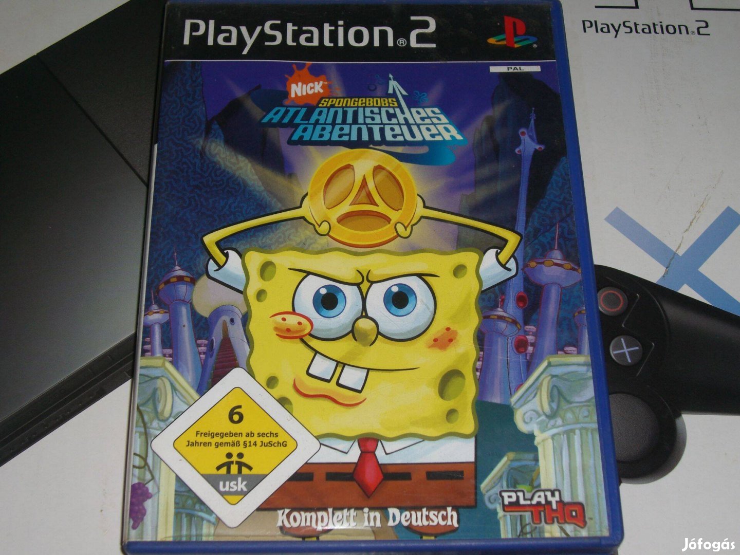 Spongyabob Atlantis Playstation 2 eredeti lemez eladó