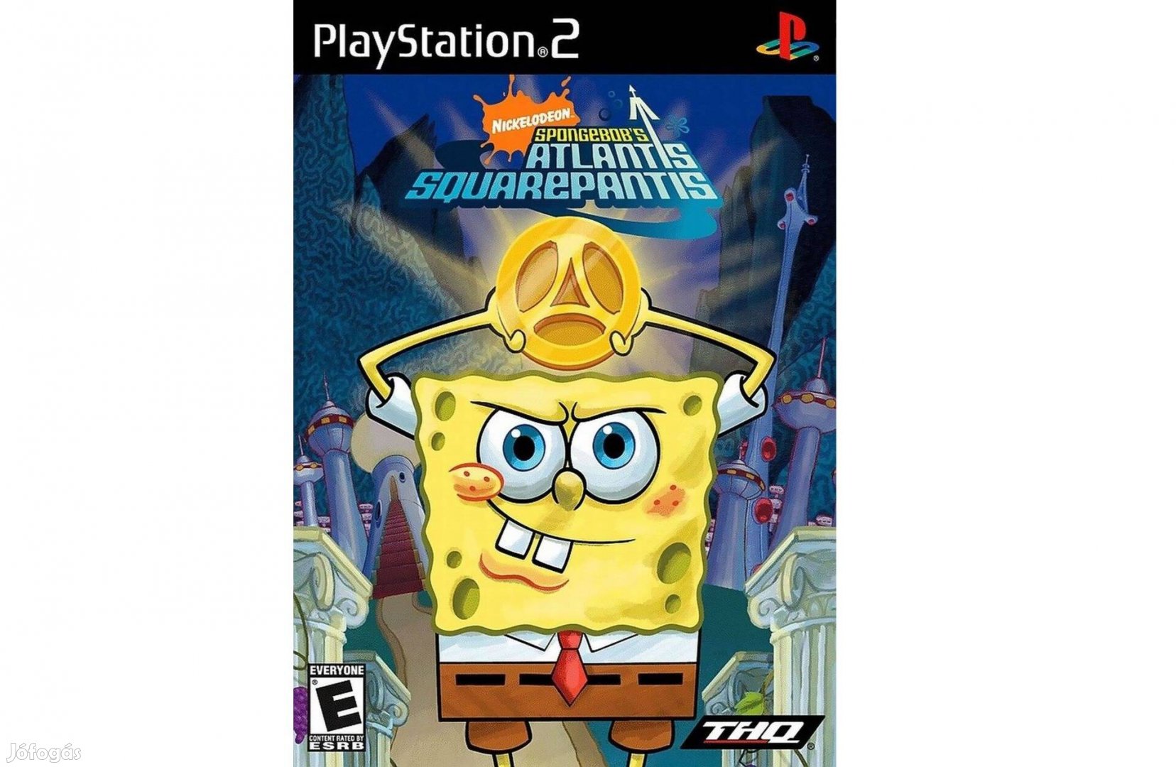 Spongyabob Atlantis Squarepantis Ps2 játék PAL