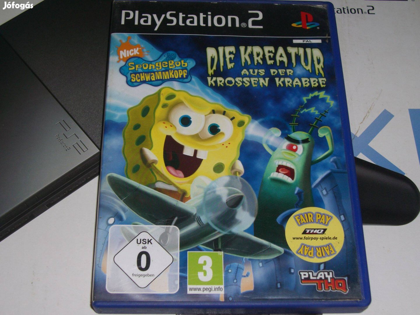 Spongyabob Kreatur Ps 2 eredeti lemez eladó