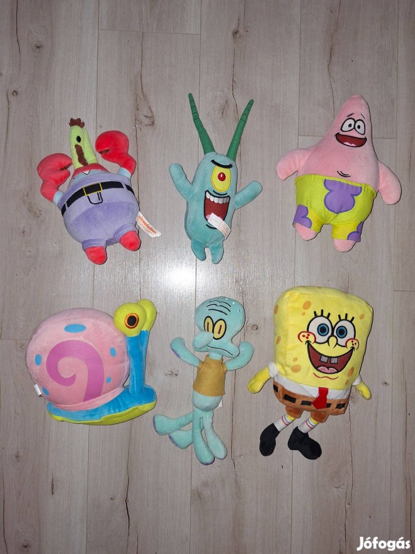 Spongyabob plüss gyűjtemény