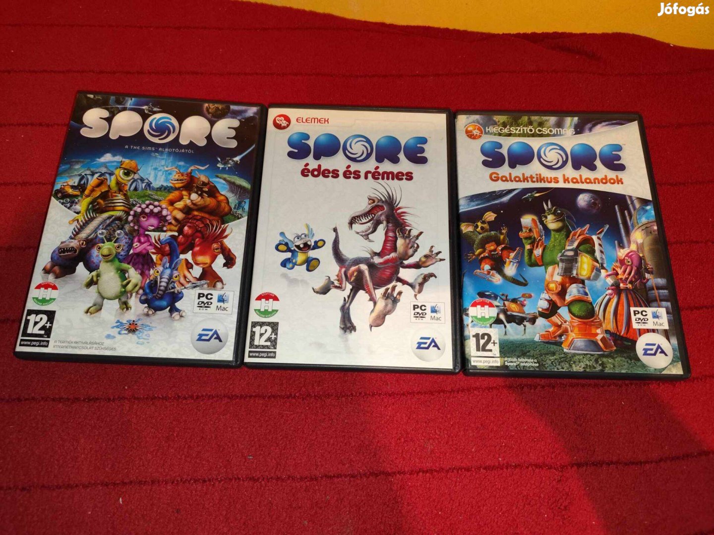 Spore HU (PC DVD) + 2 kieg