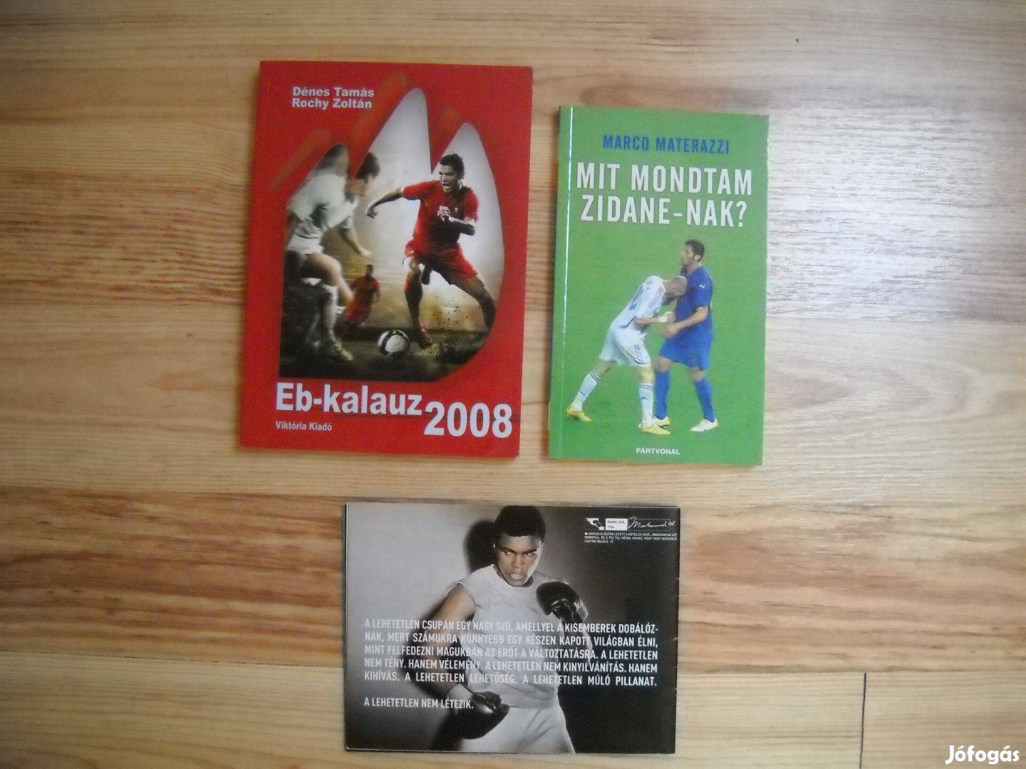 Sport 2002, Eb-kalauz 2008, Mit mondtam Zidane-nak? poszter