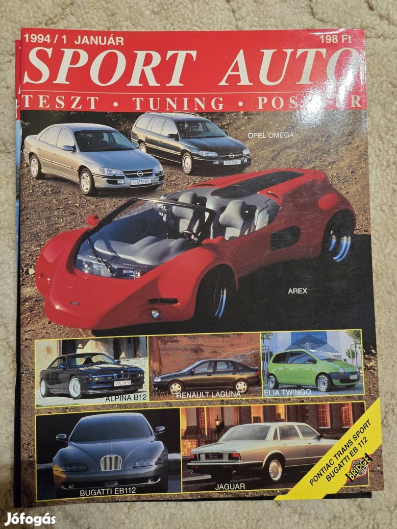 Sport Auto 1994 teljes évad (12db)