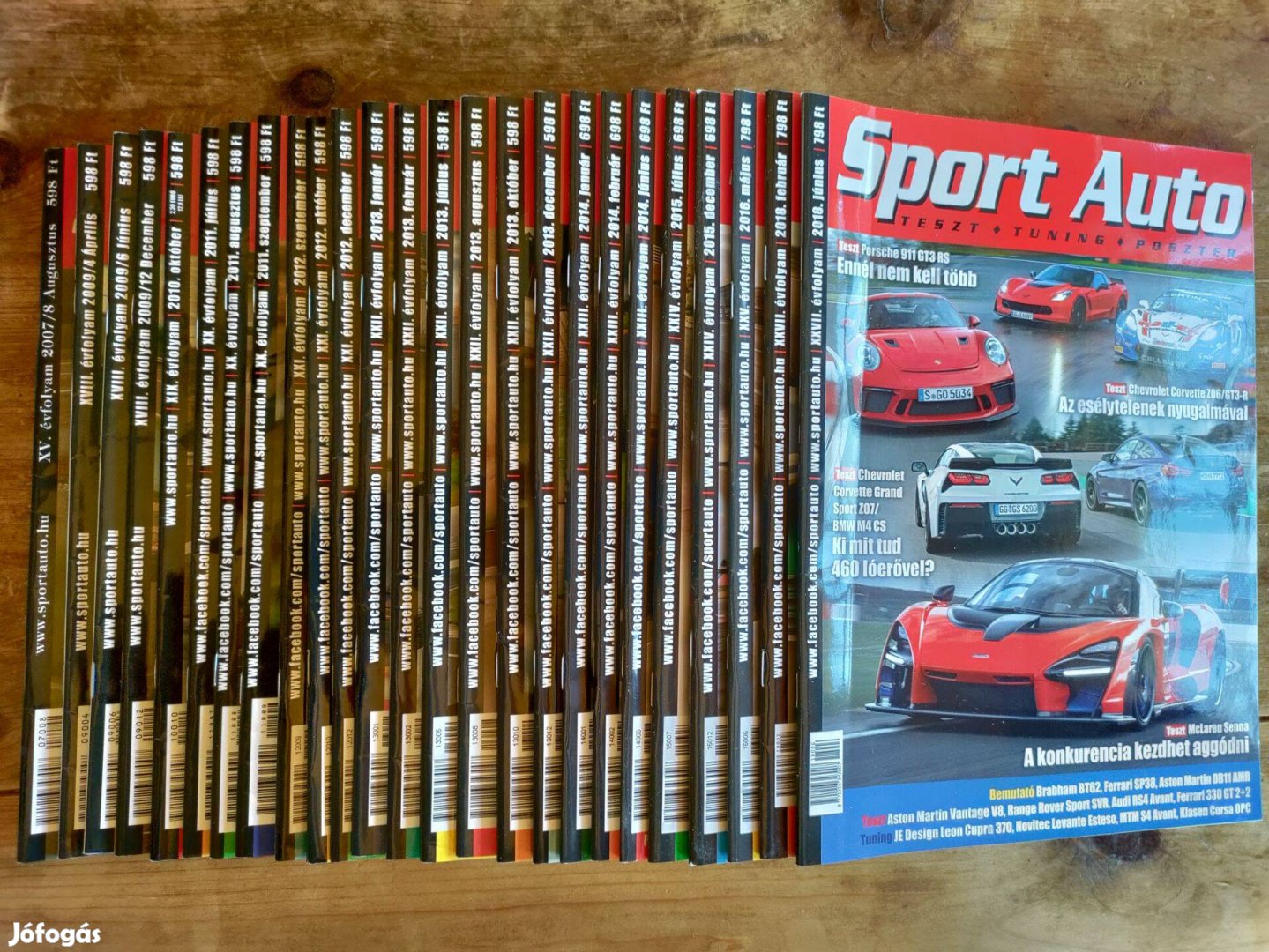 Sport Auto magazin gyűjtemény 25 darab