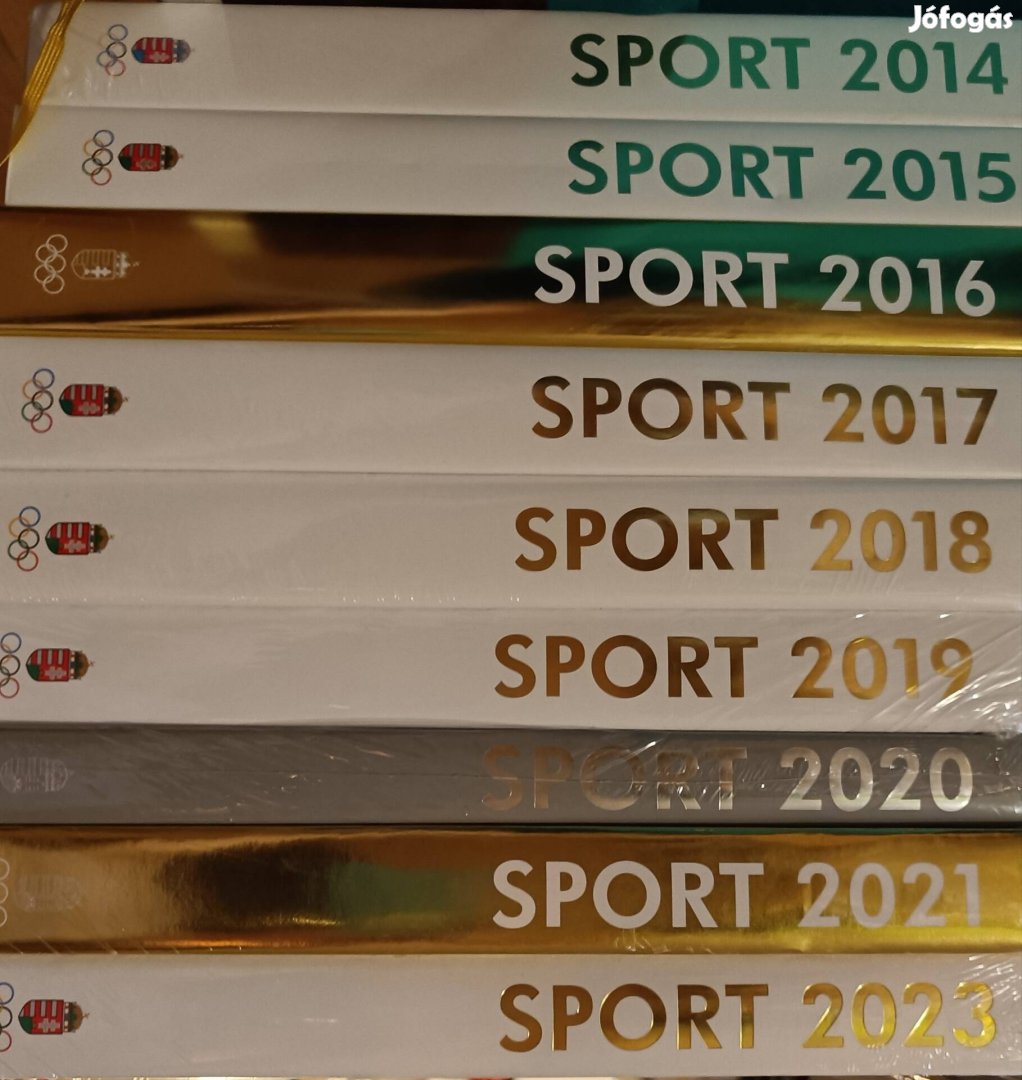Sport évkönyvek (MOB) 9db