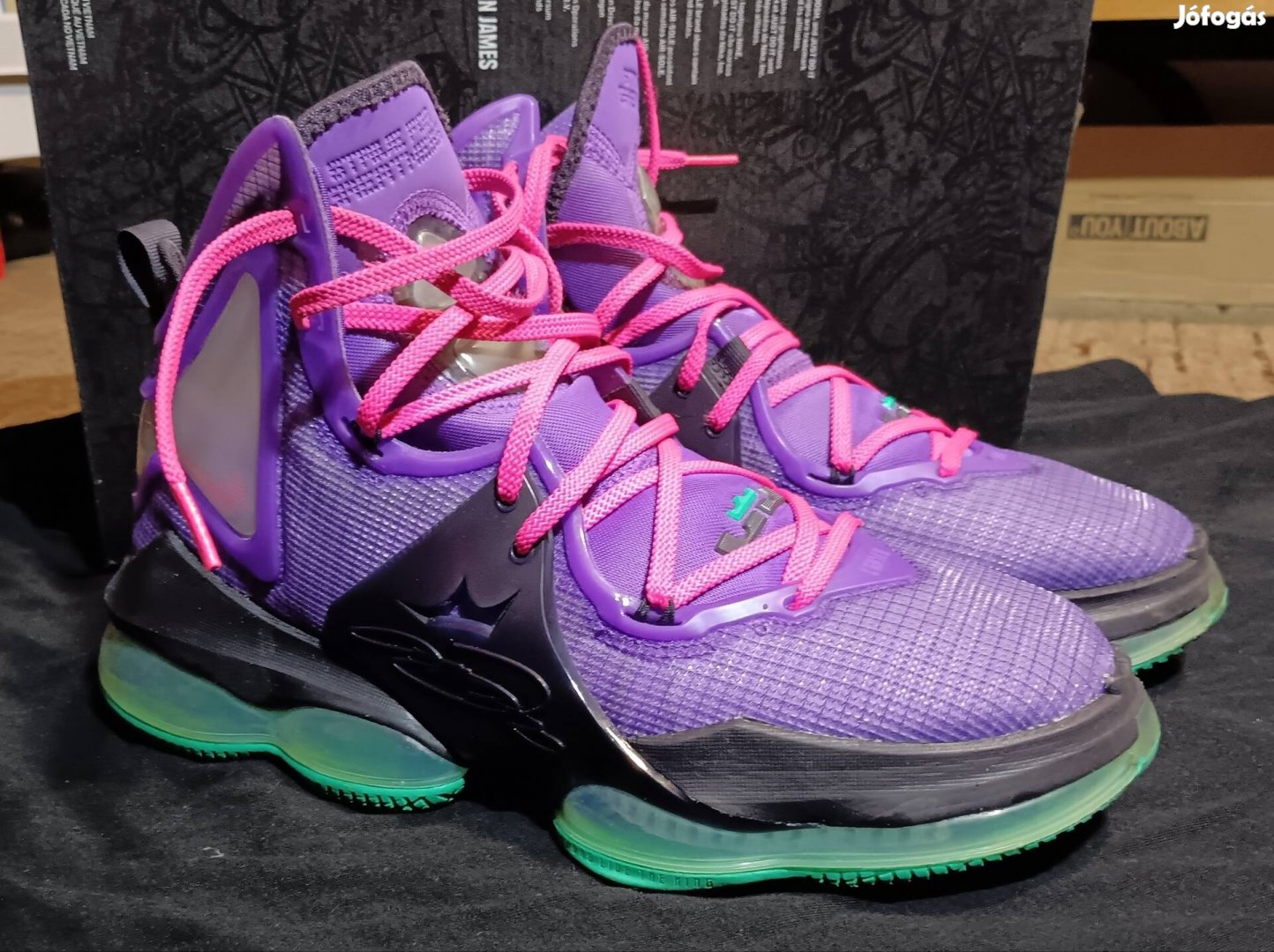 Sportcipő Nike Lebron 19 DJ Bron WILD Berry 