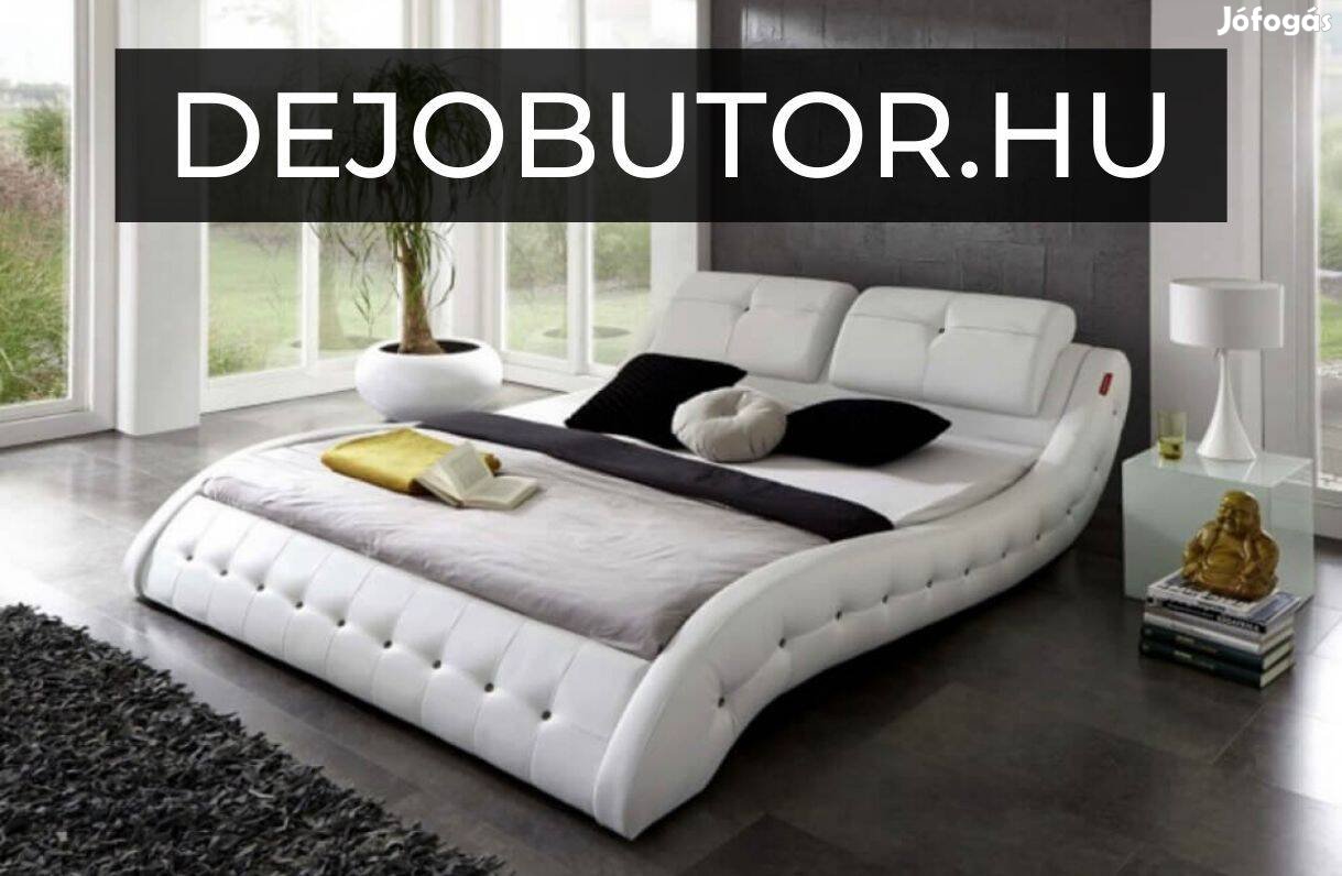 Sportino franciaágy 140x200 cm ágybetét ágyneműtartó