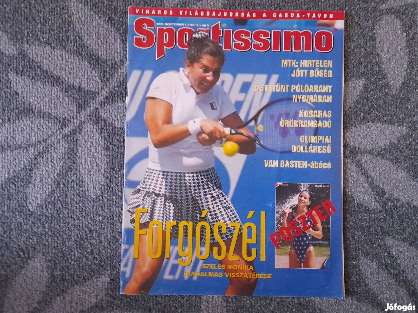 Sportissimo magazin poszter melléklettel 1995. I/16